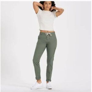 Vuori Army Green Ripstop Cargo Hiking Outdoor Athleisure Pants Size Large